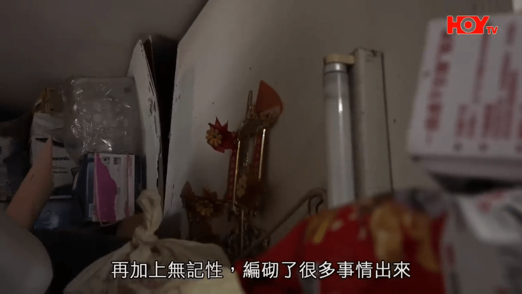 醫生表示，就算清好屋，都只是治標不治本，需要的是更完善的社區支援。（HOY TV節目《一線搜查》截圖）