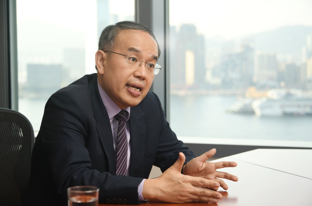 許正宇表示,現時沒有計劃允許非住宅物業交易的印花稅以分期方式繳付。資料圖片 許正宇表示,現時沒有計劃允許非住宅物業交易的印花稅以分期方式繳付。資料圖片