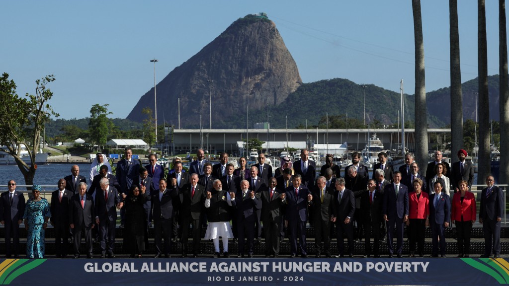 G20峰會在巴西里約熱內盧舉行。路透社