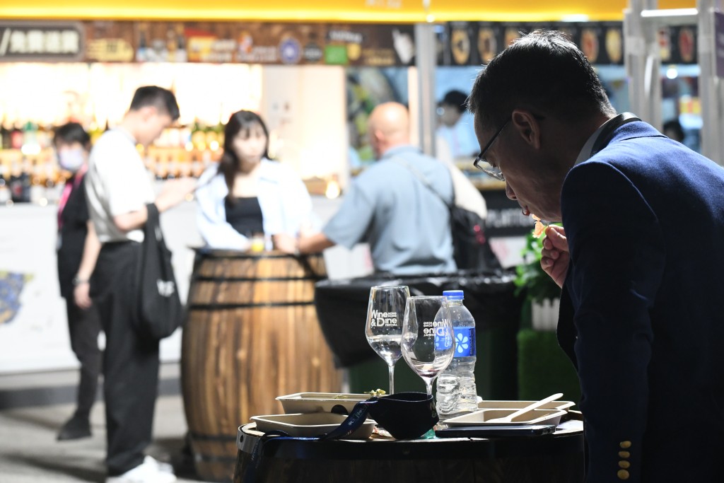 旅發局「香港美酒佳餚巡禮」。何健勇攝