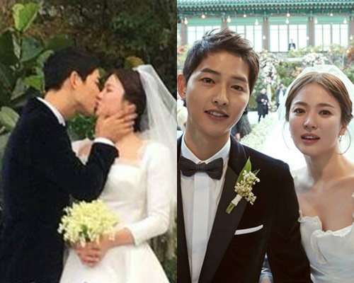 男神女神昨天結婚了。