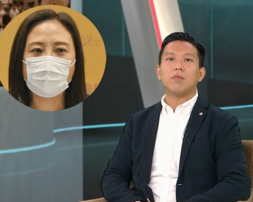 葛珮帆要求港台問責及懲處教育大學蔡俊威講師。資料圖片/港台截圖
