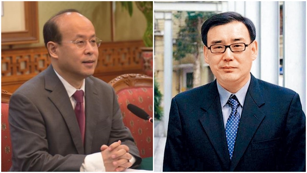 中國駐澳洲大使肖千(左)表示，楊恆均雖判死緩，或不會處死。