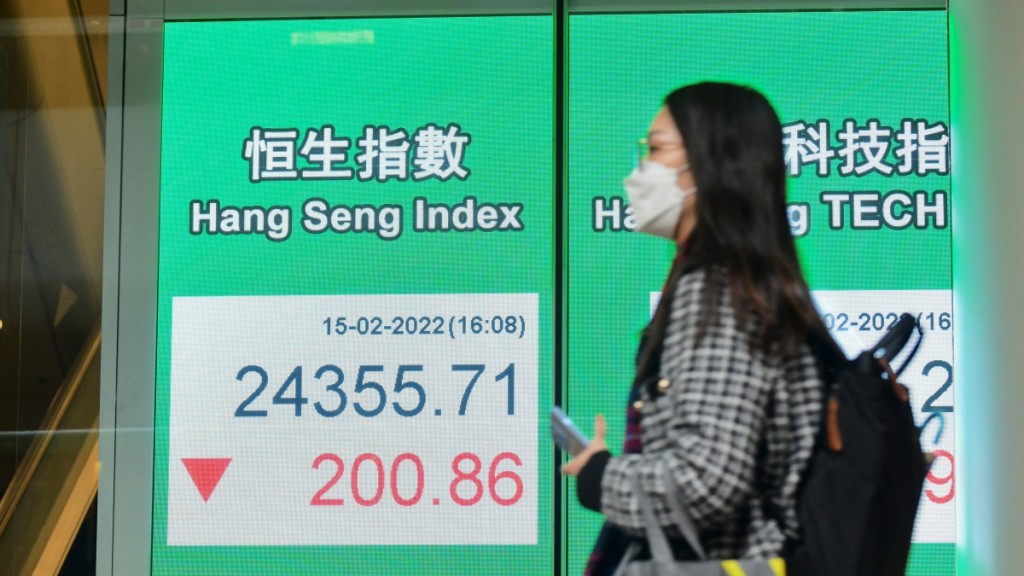 恒指昨日收報24355.71點。