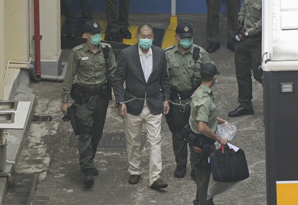 特區政府發言人重申，黎智英在羈押期間所獲得的醫療服務是完備的。