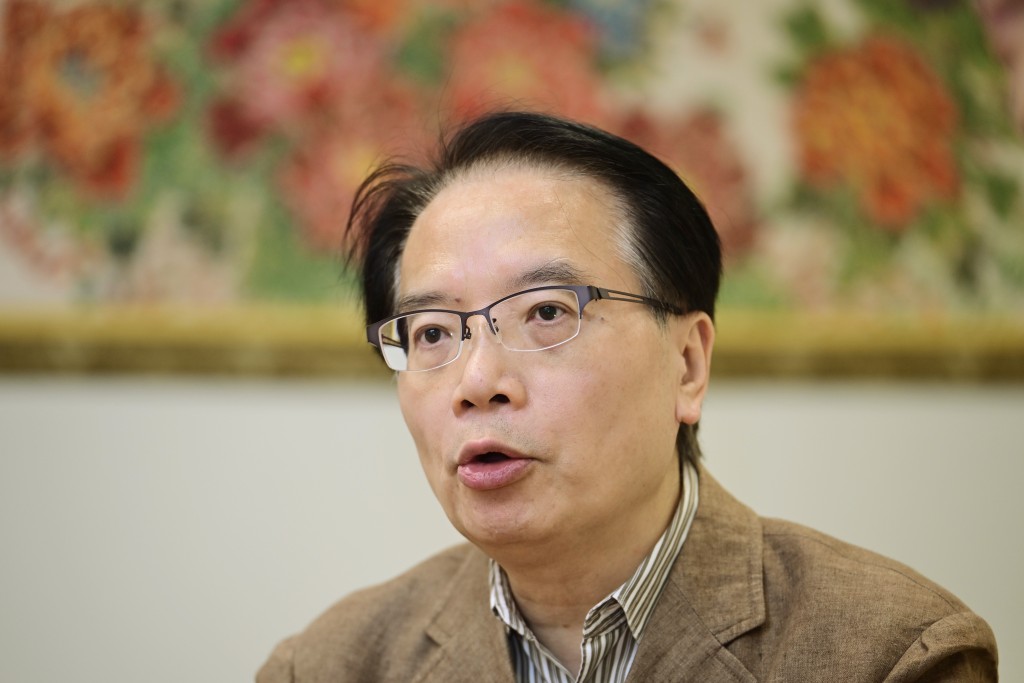 張偉麟指中醫院的收費會定在合理水平。資料圖片 張偉麟指中醫院的收費會定在合理水平。資料圖片