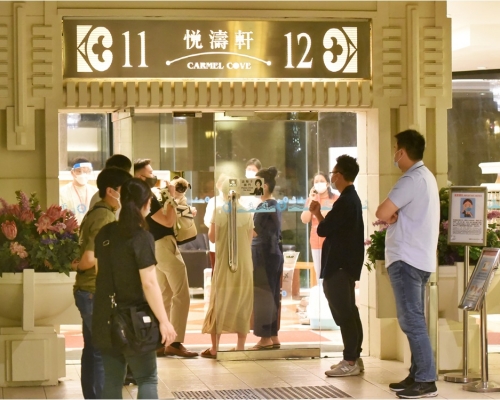 約950名居民接受檢測,沒有發現確診個案。資料圖片