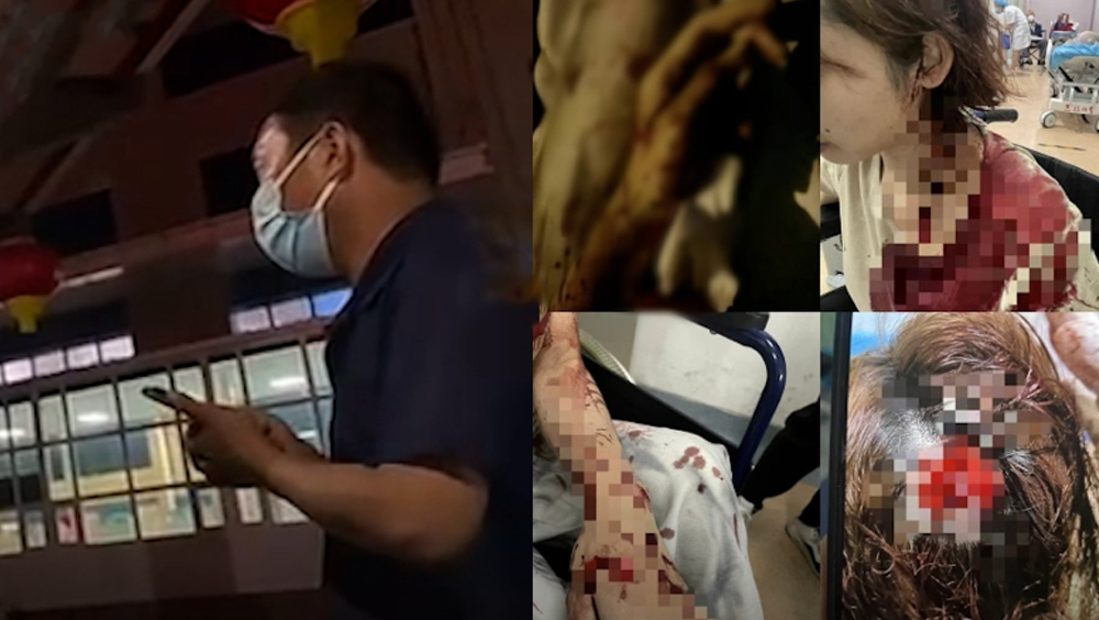 被的士司機言語騷擾,新疆女子跳車受傷。