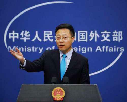 趙立堅表示,美方應該反躬自省。