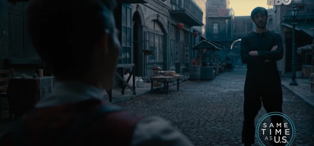 劇集呈現的19世紀後半期舊金山唐人街的外貌。