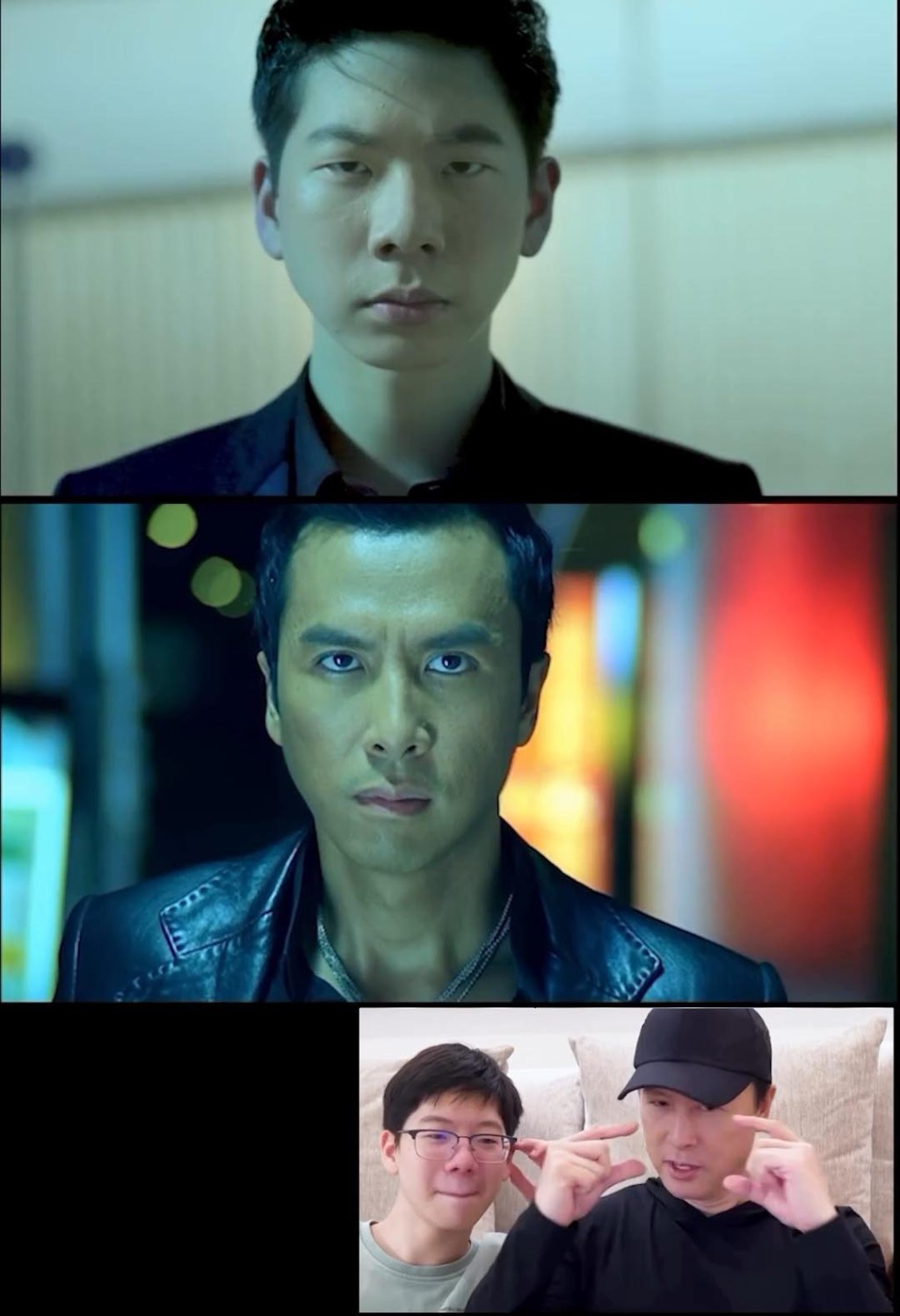 影片充满电影感，甄济如扮演吴京的角色，而甄济嘉则饰演爸爸甄子丹的色。