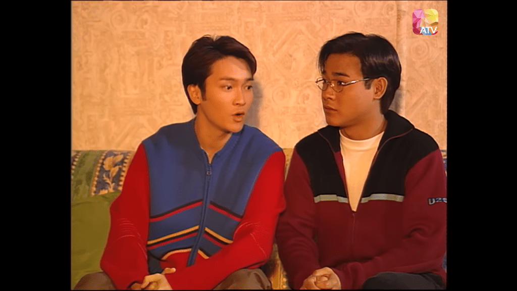 李潤祺（右）曾參演《萬事勝意》。