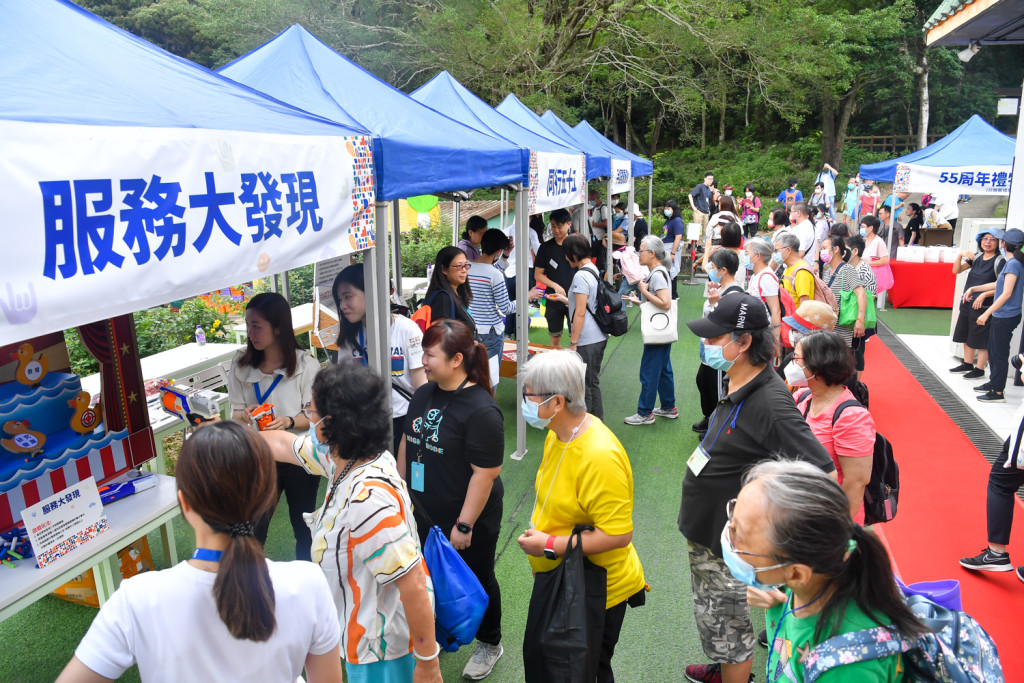香港聾人福利促進會周日於西貢蕉坑獅子會自然教育中心進行「人工耳蝸慈善基金」啟動儀式暨嘉年華。(受訪者提供)