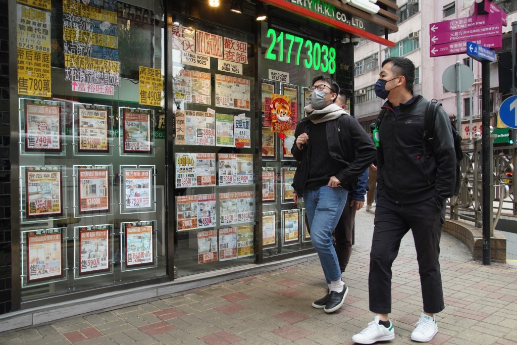 屋苑估值跌幅介乎0.2%至3%。