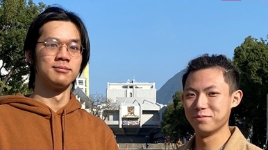 两名申请人谢炜洛（左）及孙昊贤（右）。资料图片