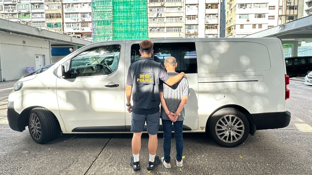 59歲男子涉「管理賣淫場所」被捕。警方圖片