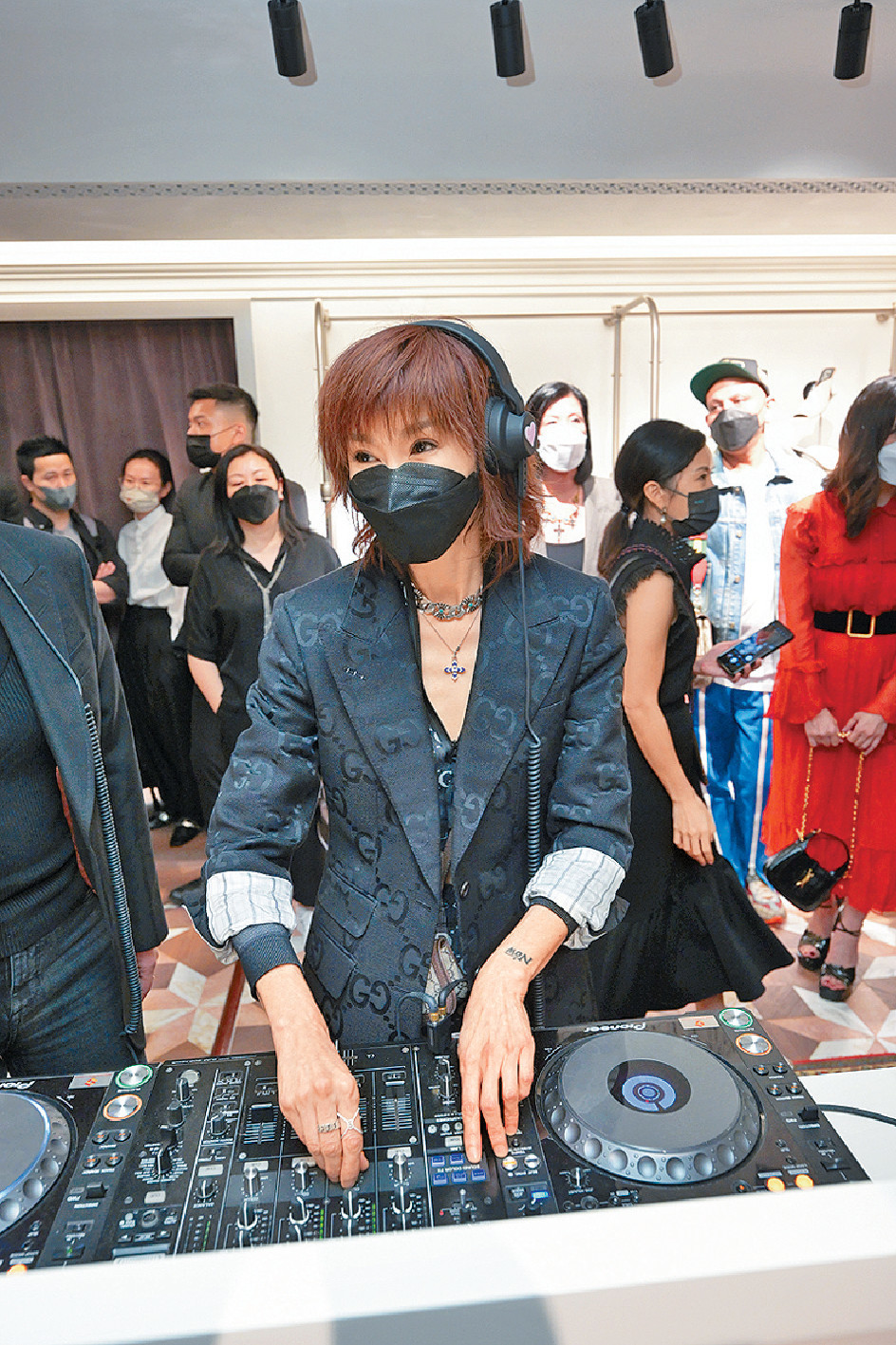 ■曼玉以特別嘉賓身份登場，化身DJ打碟！