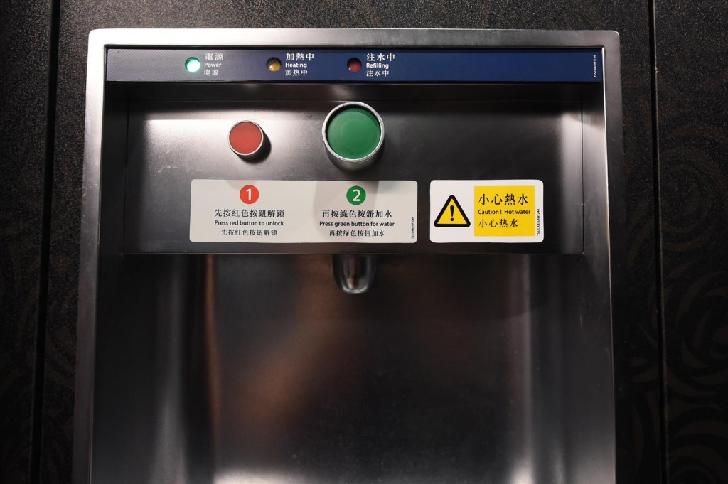 飲水器。蘇正謙攝