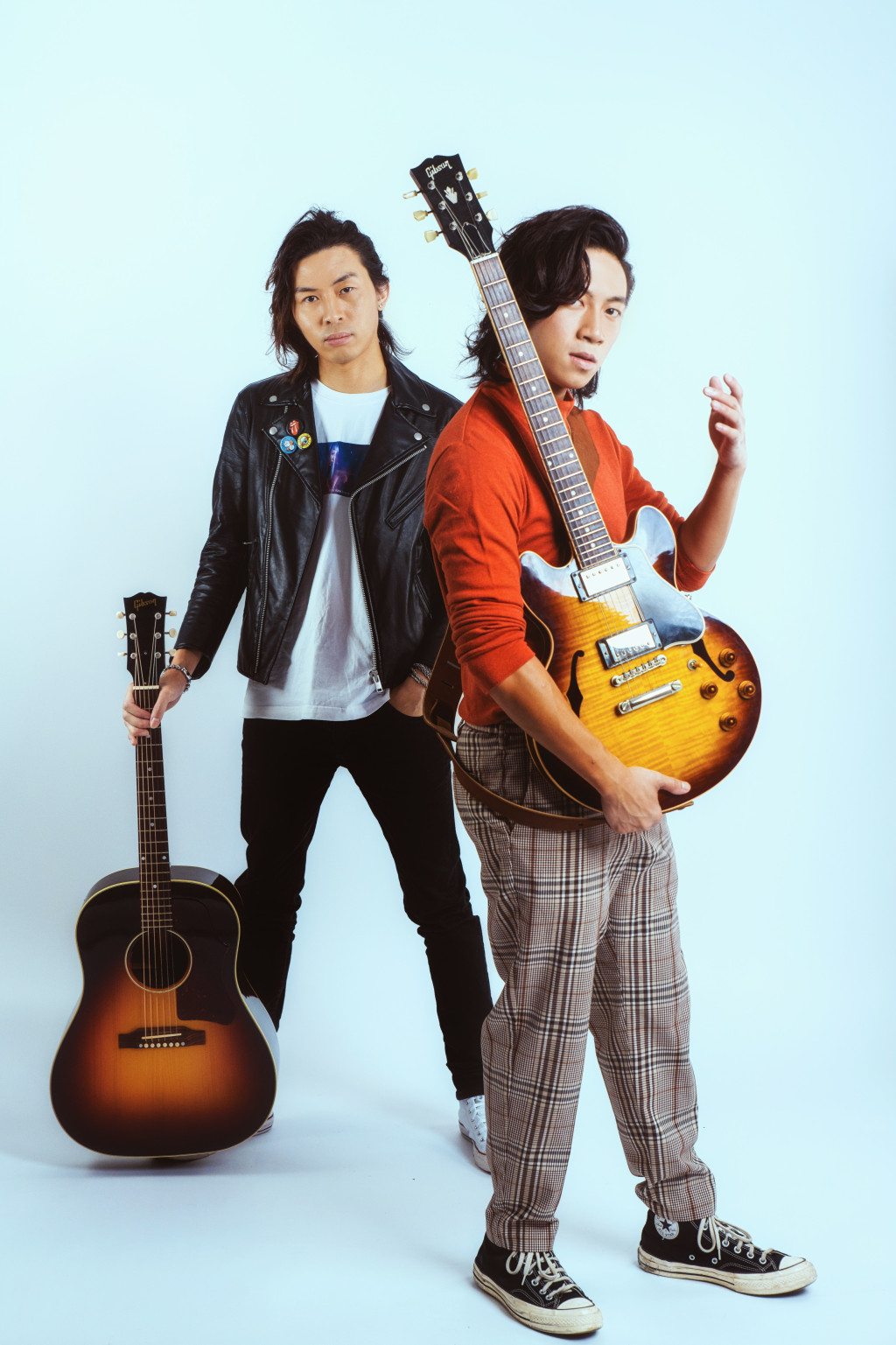 人氣組合DisCover成員黃進林及郭俊德，靚歌放送，唱好香港。