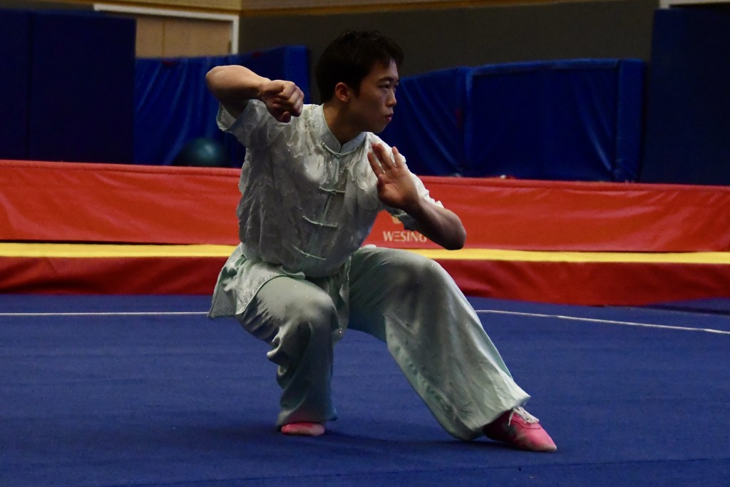 何彦政将出战男子长拳。杨骏尧摄