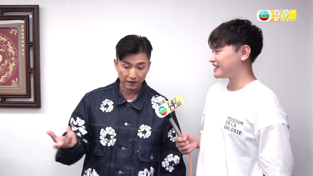陳山聰指同場的全都是好友及工作人員。 陳山聰指同場的全都是好友及工作人員。