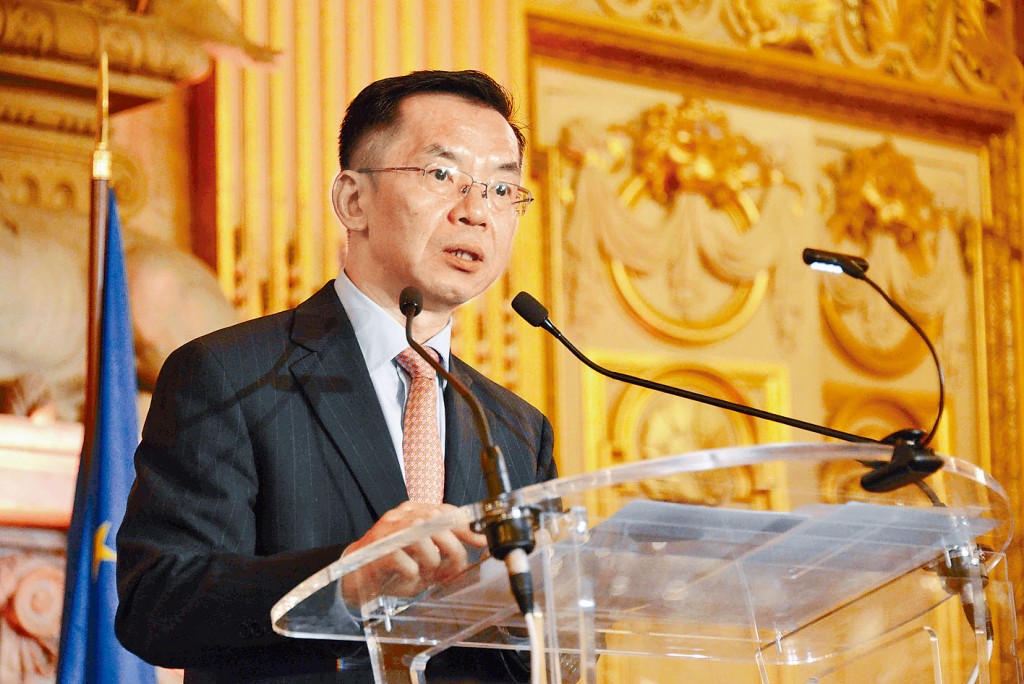 中國駐法大使盧沙野言論惹議。