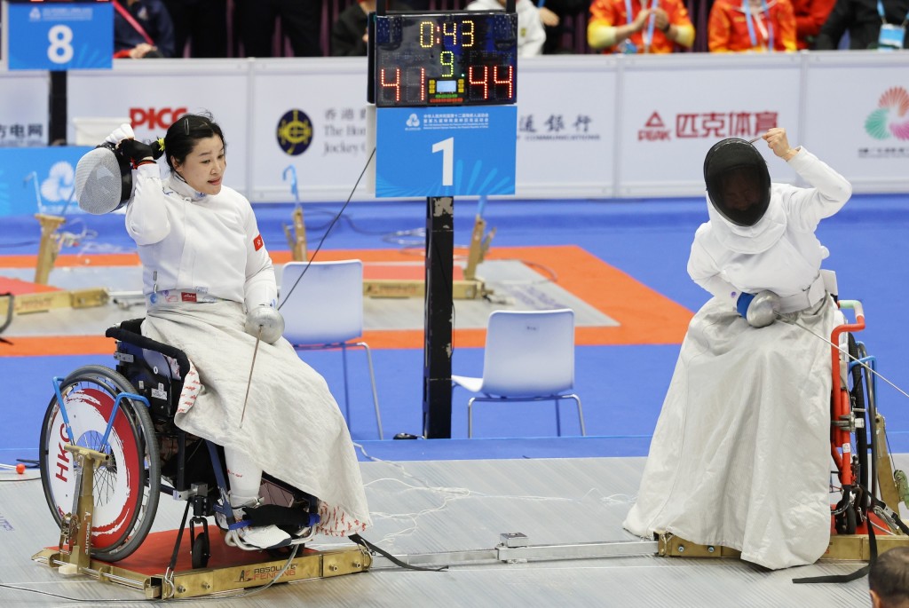 港隊最終以三分之微不敵江蘇隊，再次屈居第四名。徐嘉華攝