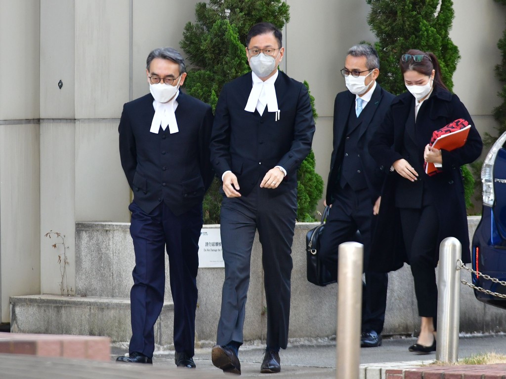 左：資深大律師翟紹唐、右：資深大律師杜淦堃