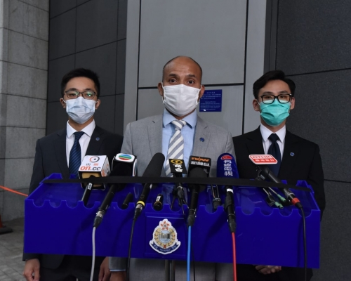 網絡安全及科技罪案調查科警司講述案件詳情。