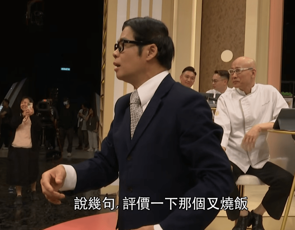 《美食強人》錄影，安德尊踩場。