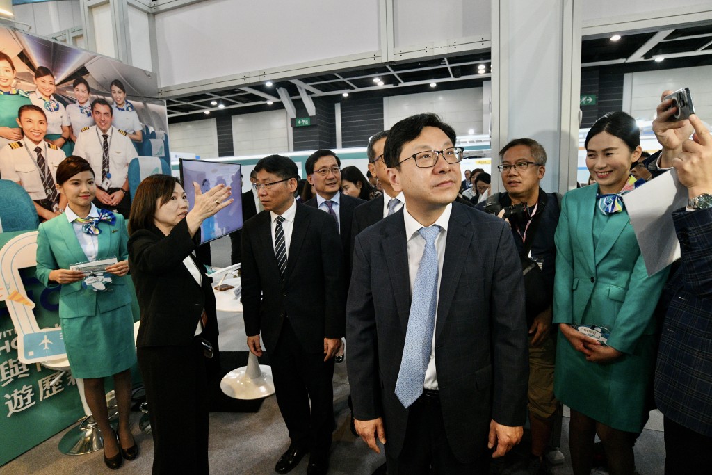 博覽會提供6,500個職位空缺。盧江球攝