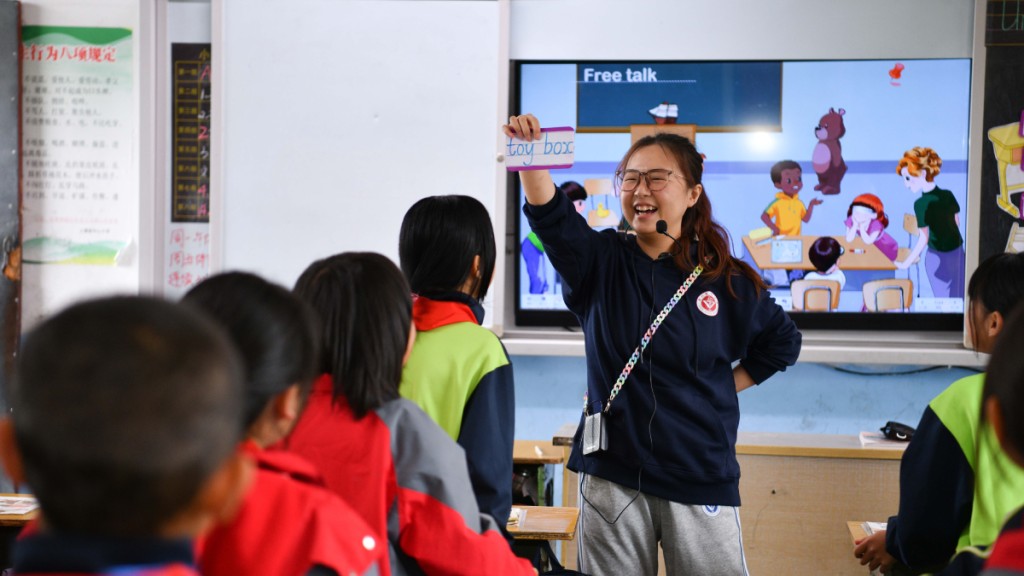 河南、山西等多地近期被指出現小學英語開課不足情況。示意圖。新華社