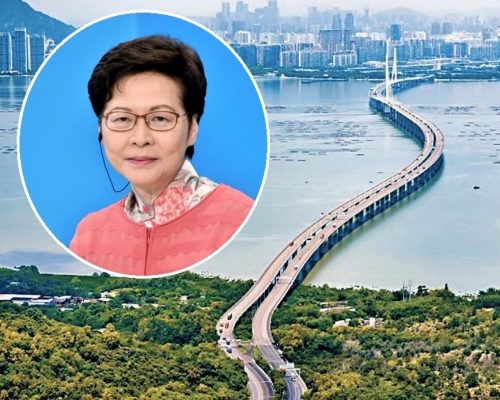 林鄭月娥在《施政報告》提出「香港北部都會區」願景。資料圖片
