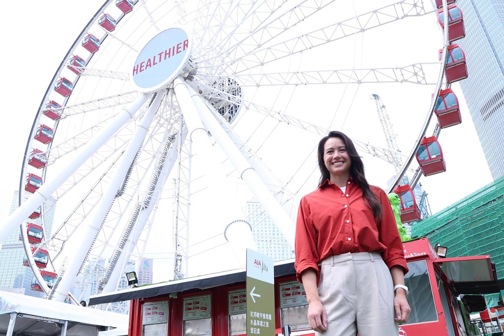 Siobhan常在海外比赛，但她说暂时只坐过两次摩天轮，其中一次是在香港。 徐嘉华摄