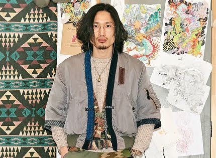 被指是彩瑛男友的紋身師。