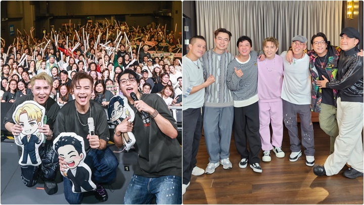 劉威煌、梁浩賢、甘永傑演唱會廣州站圓滿成功 推出全新節目「浪談老事」 EO2 合體掀回憶殺自爆解散原因 