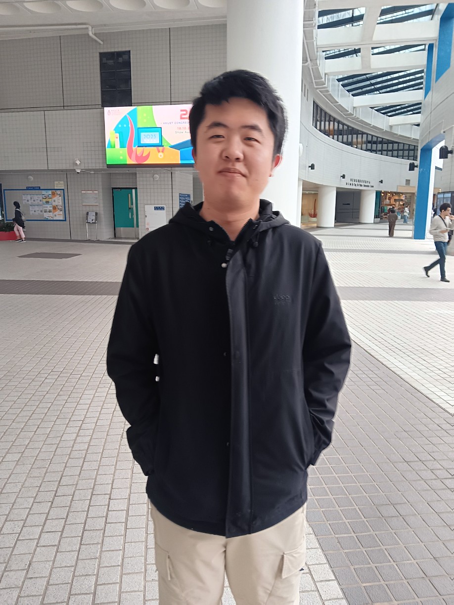 今年修讀生物工程的博士生王先生。曾智華攝 今年修讀生物工程的博士生王先生。曾智華攝