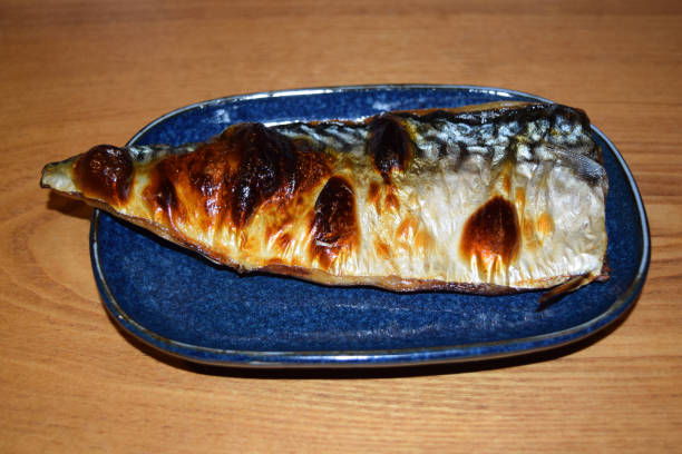 盐烧鲭鱼是日本传统美食。