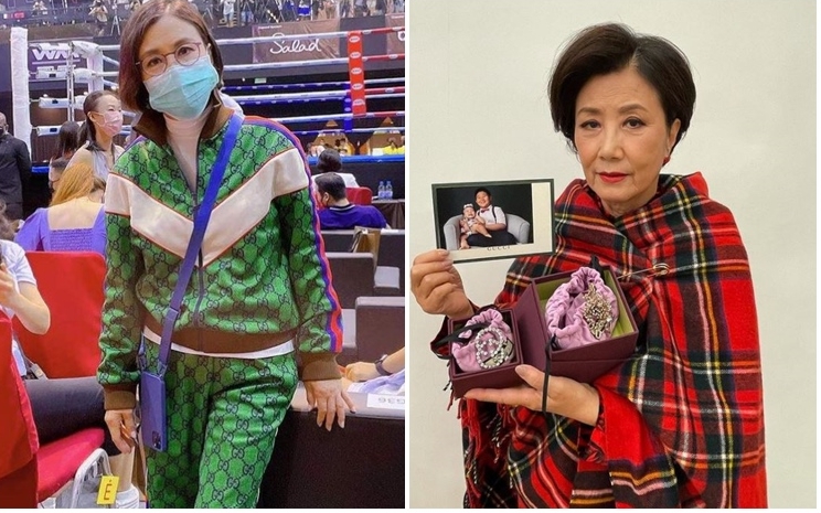 阿姐收到北京小fans寄來的禮物。
