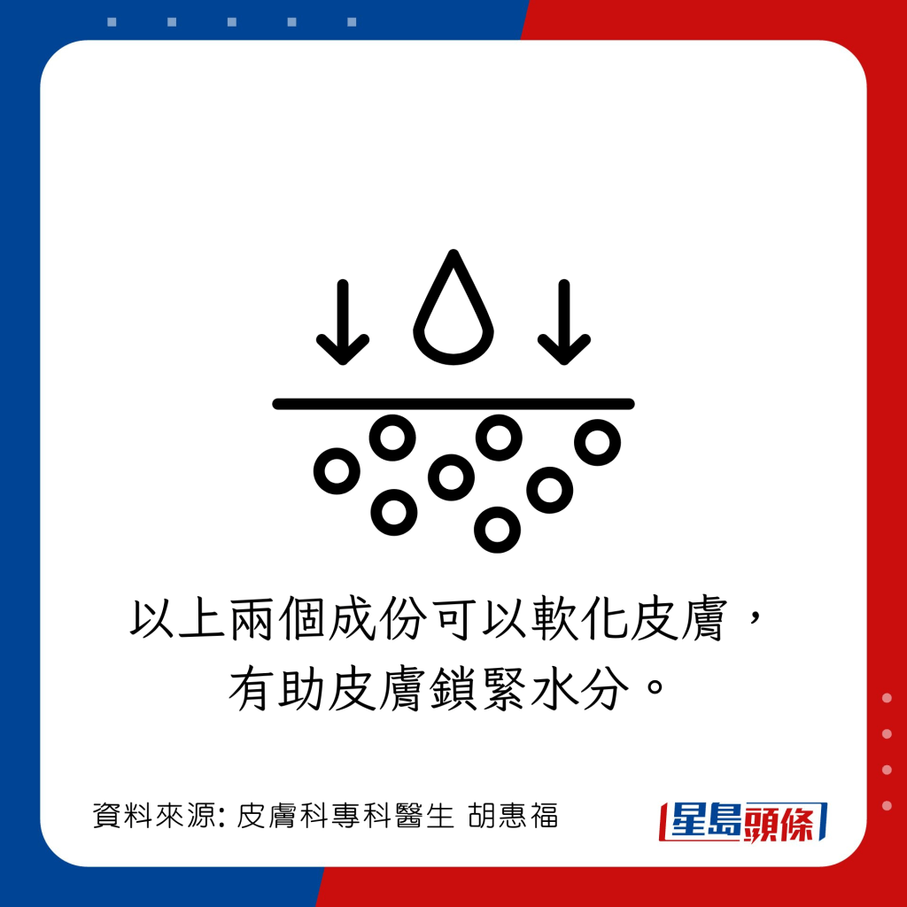 有助保濕減輕濕疹的護膚品成分