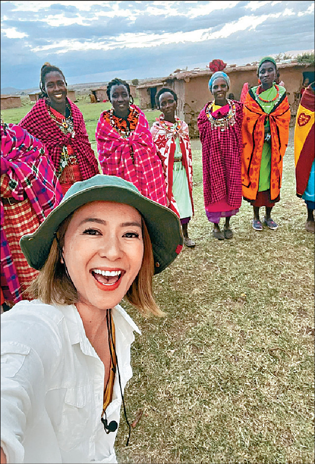 ■Christy探訪原住民，覺得他們的快樂非常簡單。