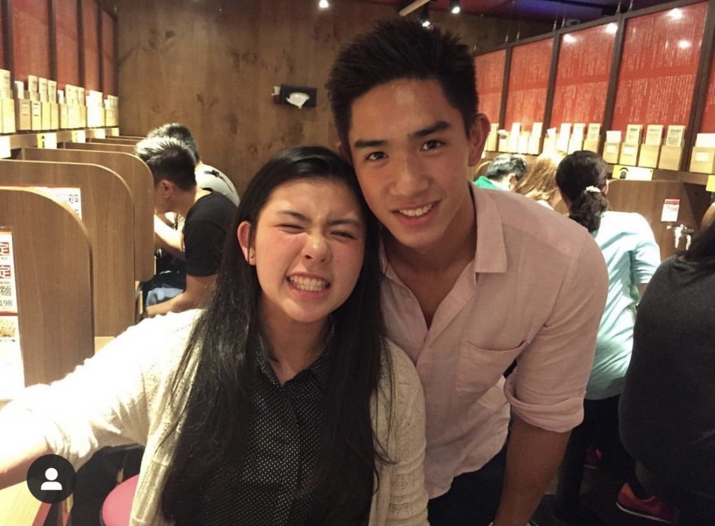 二仔胡智同及三女胡智晴，感情要好。