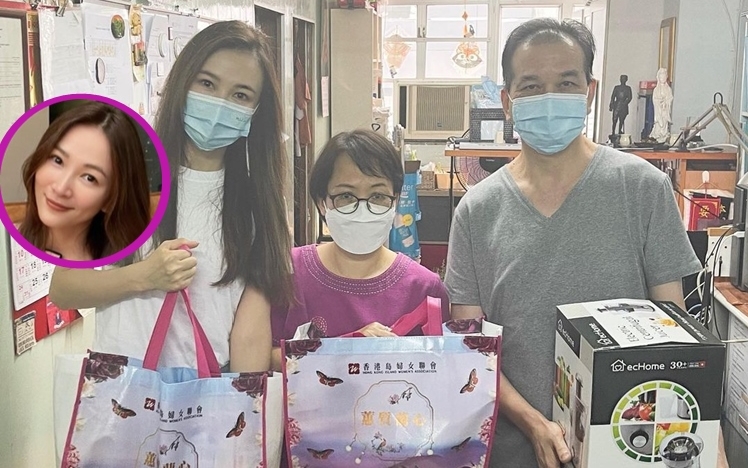 诸葛紫岐探访居港泰国家庭。