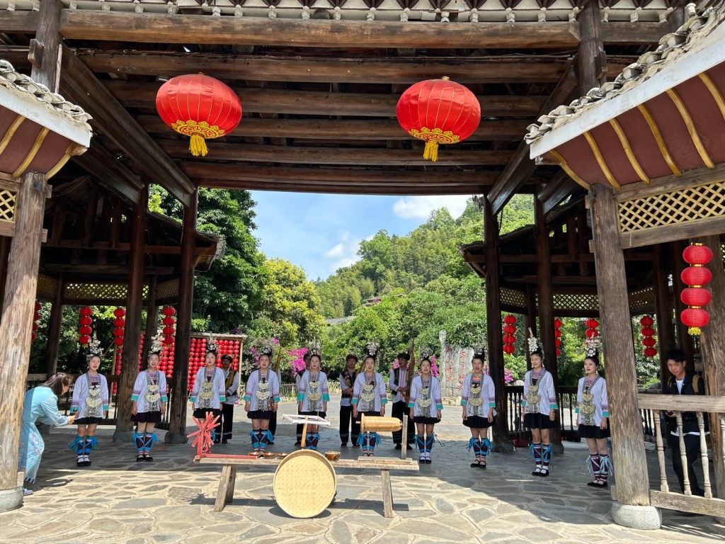 《哪吒2》熱播，令電影當中的配樂侗族大歌火爆「出圈」。劉克剛攝