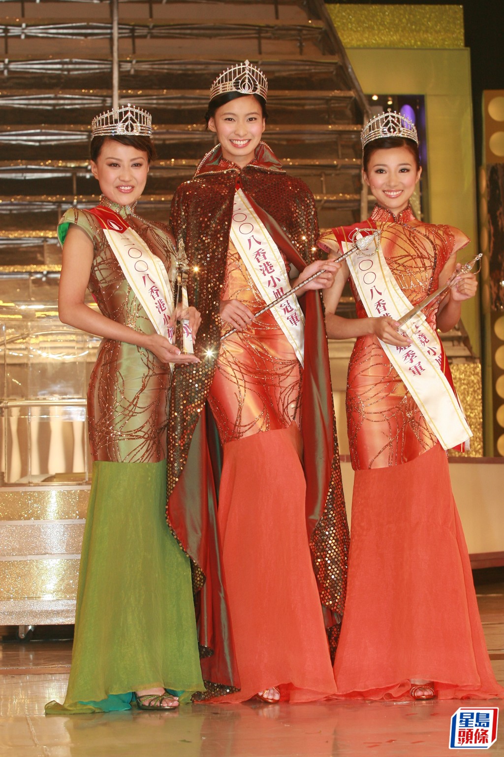 馬賽當年獲得季軍及最上鏡小姐，同年冠軍為張舒雅（中）、亞軍陳倩揚。