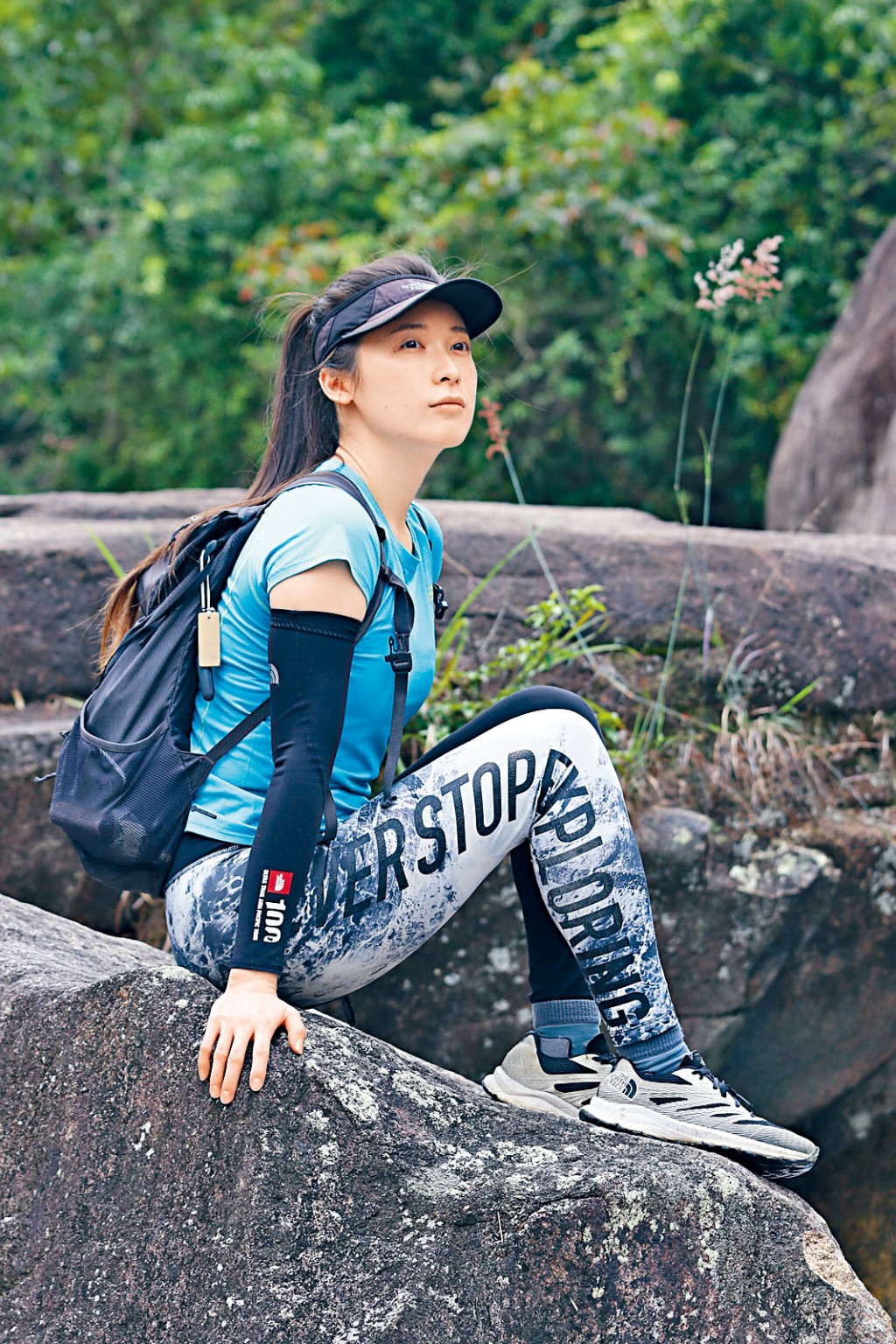 Melody近年重拾郊遊興趣，更將綠色生活融入遠足。