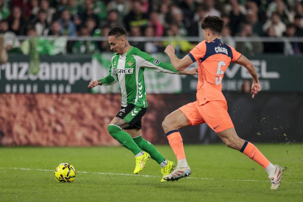 安東尼開賽6分鐘先開紀錄。法新社 安東尼開賽6分鐘先開紀錄。法新社