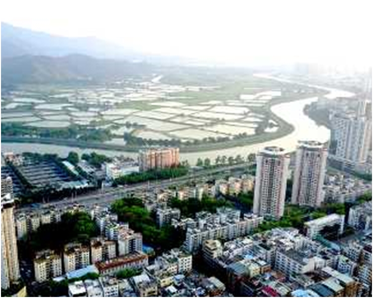 俯瞰粤港澳大湾区——（深圳）。资料图片