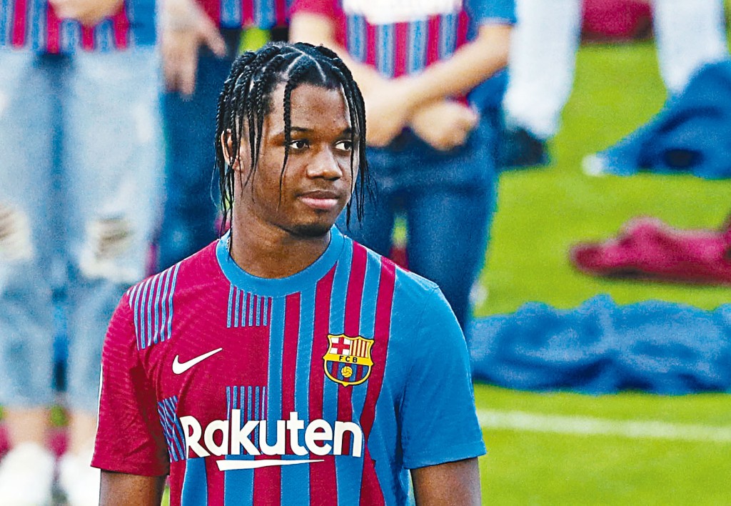 ■安素法迪傷瘉後已全面復操，蓄勢迎接巴塞新球季第一擊。