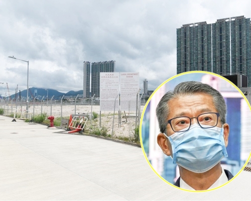 陳茂波指，會考慮將啟德流標商用地轉為住宅用地。資料圖片